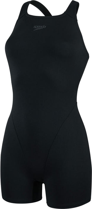 Speedo Swimming Costume Womens Eco Endurance+ Legsuit - Black