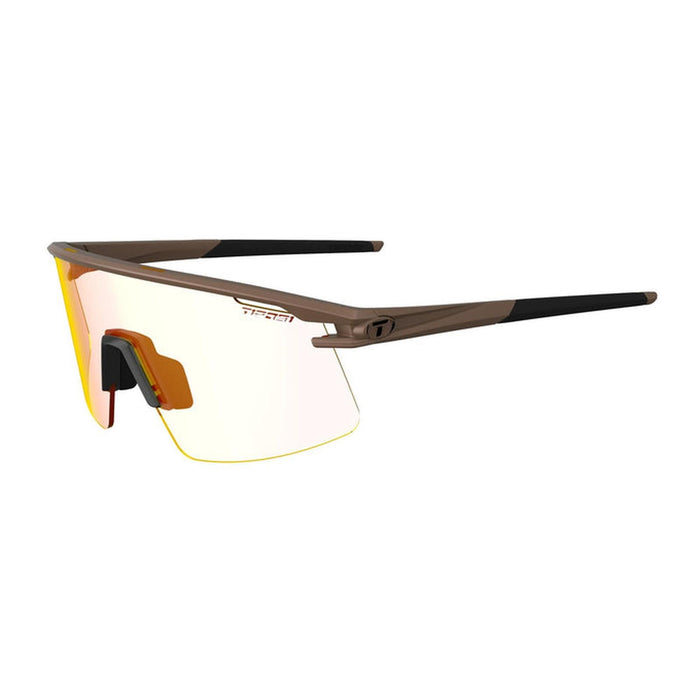 Tifosi Moab Lite Sunglasses Matte Bronze Frame Clarion Red Fototec Lens
