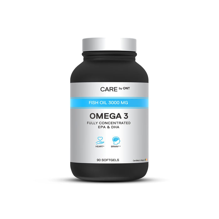 QNT Omega 3 3000 mg 90 Softgel Caps - Heart And Brain Health
