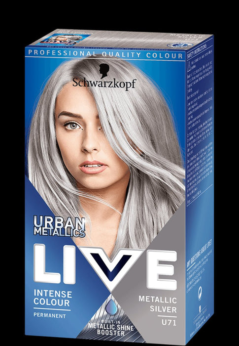 Schwarzkopf Urban Metallics Permanent Hair Colour - 3 PackSchwarzkopf