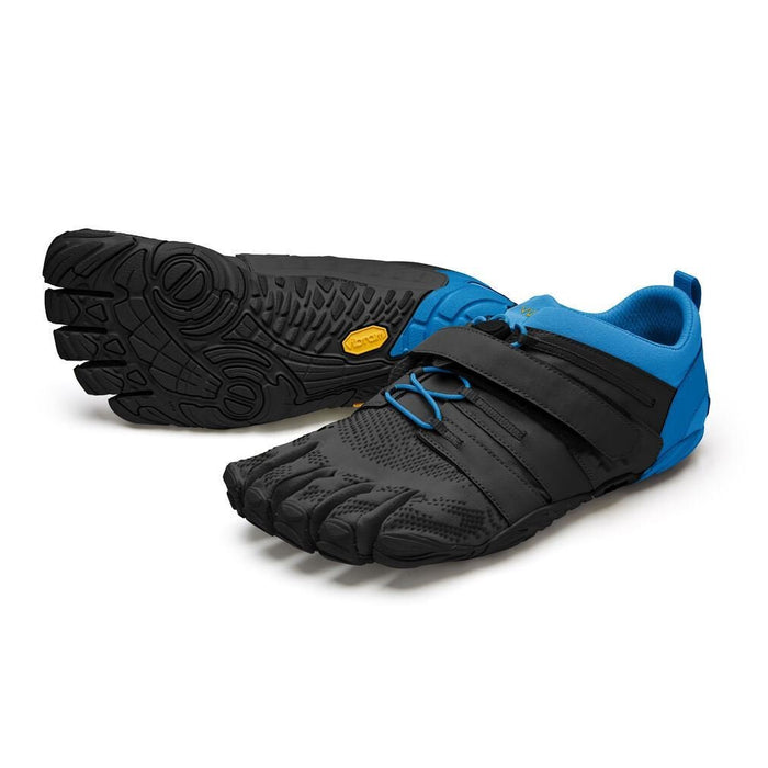 V - TRAIN 2.0 Mens Training Five Fingers Barefoot Feel Shoes Trainers - Black/BlueVibram