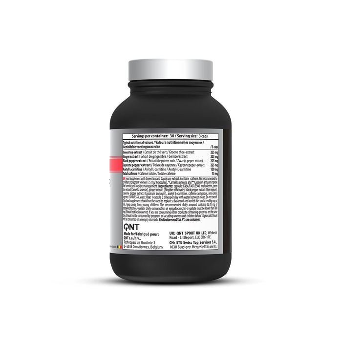 QNT Day Burner Weight Loss Management - 90 Vegan Caps