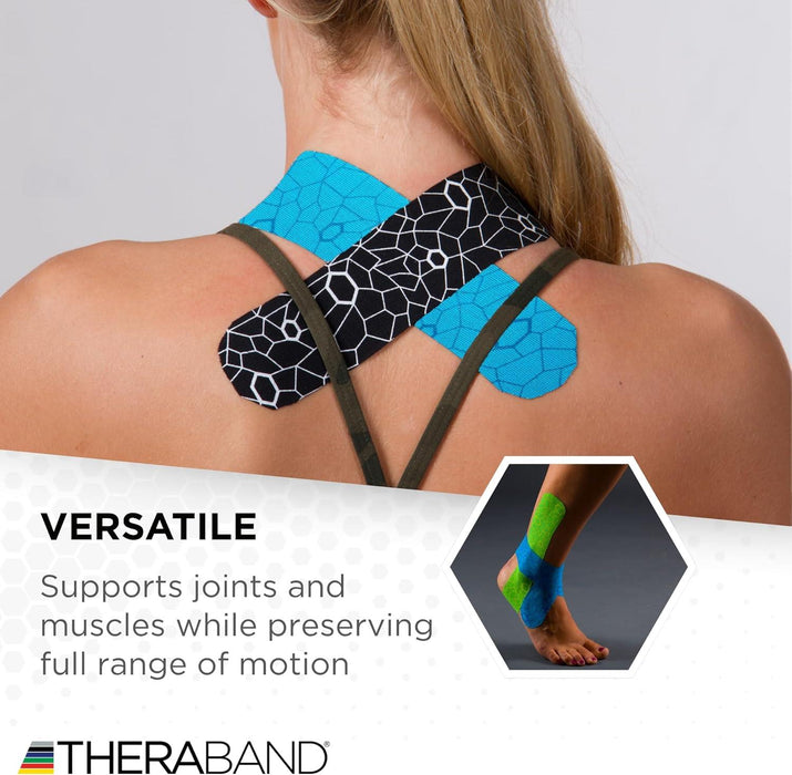 TheraBand Kinesiology Tape Support Muscles Joints & Improve Movement 5cm x 5M