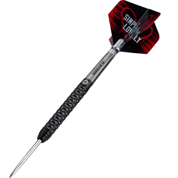 Unicorn Darts Thomas Lovely 90% Tungsten 23g Steel Tip Darts Contender Set