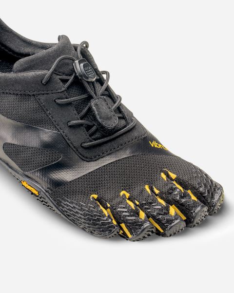 Vibram KSO Evo Five Fingers Barefoot Ladies Training Shoes - Black/Yellow