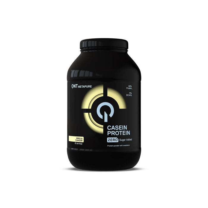 QNT Casein Protein Micella Powder Rich In BCAA 908g - Vanilla