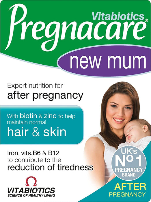 Vitabiotics Pregnacare New Mum 56 Tablets Hair & Skin Care Vitamin 3 Packs for 2