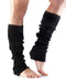 ToeSox Leg Warmers Knee High For Peak Muscle Performance Training - BlackToeSox