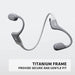 AfterShokz Aeropex Bone Conduction Headphones Open Ear Wireless - Lunar GreyFITNESS360