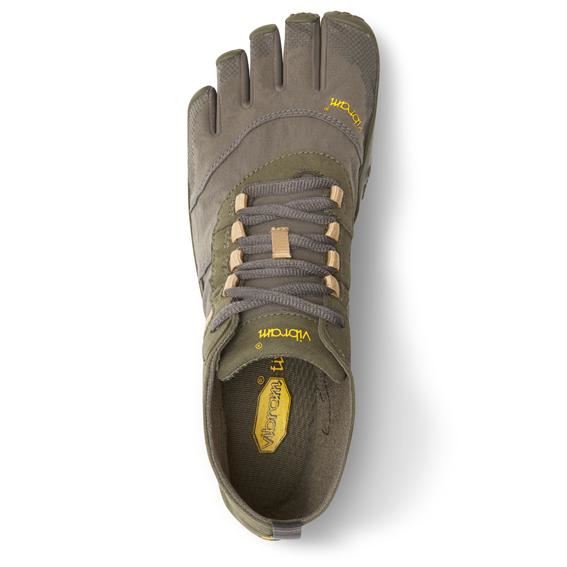 Vibram V-Trek Mens Five Fingers Training Shoes in Military Dark - Mega Grip