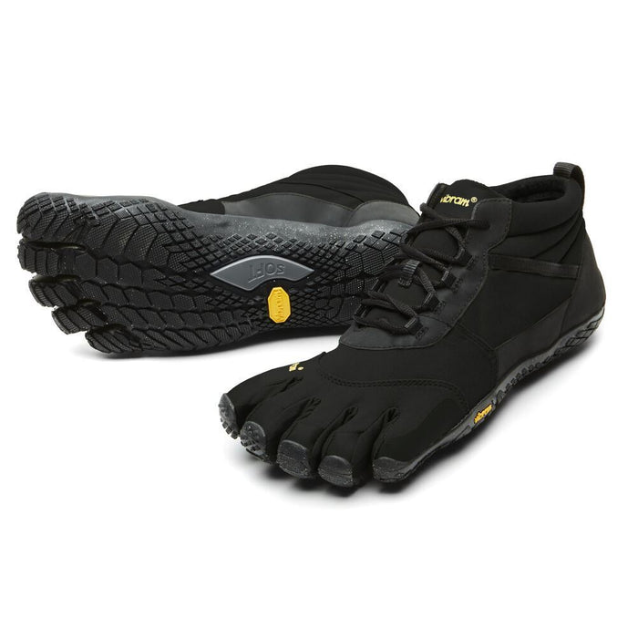 Vibram V-TREK INSULATED Mens Five Fingers Barefoot Feel Trainers - Black