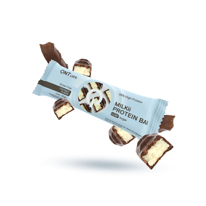 QNT Protein Milkii Protein Bar 28% Low Sugar 12 x 60g