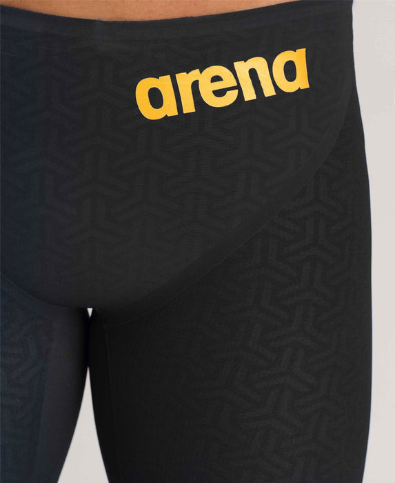 Arena Race Swimming Powerskin Carbon Glide Jammers Fina Approved - Black/Gold