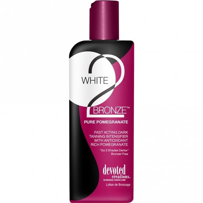 Devoted Creations White 2 Black Pure Pomegranate Sunbed Tanning Lotion 260ml