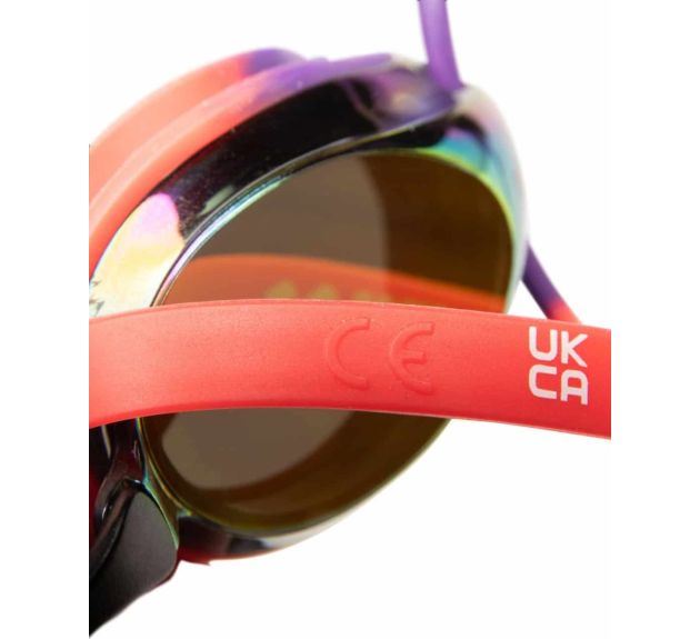 Arena Tracks Mirror Swimming Goggles Small Frame