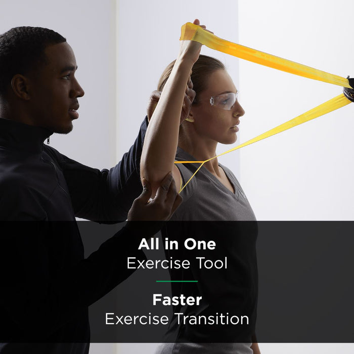 RESISTIVE EXERCISE BAND THERABAND CLX 11 LOOPS YELLOW 2.5m