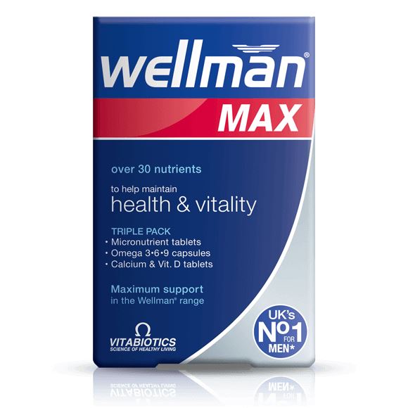 VITABIOTICS WELLMAN MAX  28 CAPSULES / 56 TABLETS