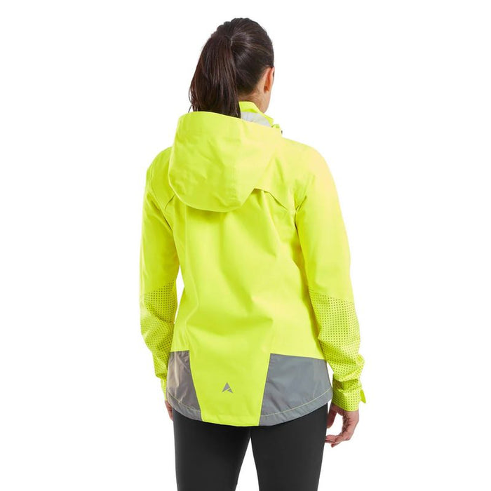Altura Nightvision Typhoon Waterproof Cycling Jacket Ladies – Hi Viz & Reflective - Yellow