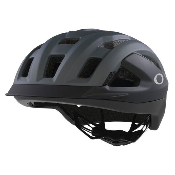 Oakley ARO3 All Road Cycling Helmet Eyewear Storage Matte Grey Smoke