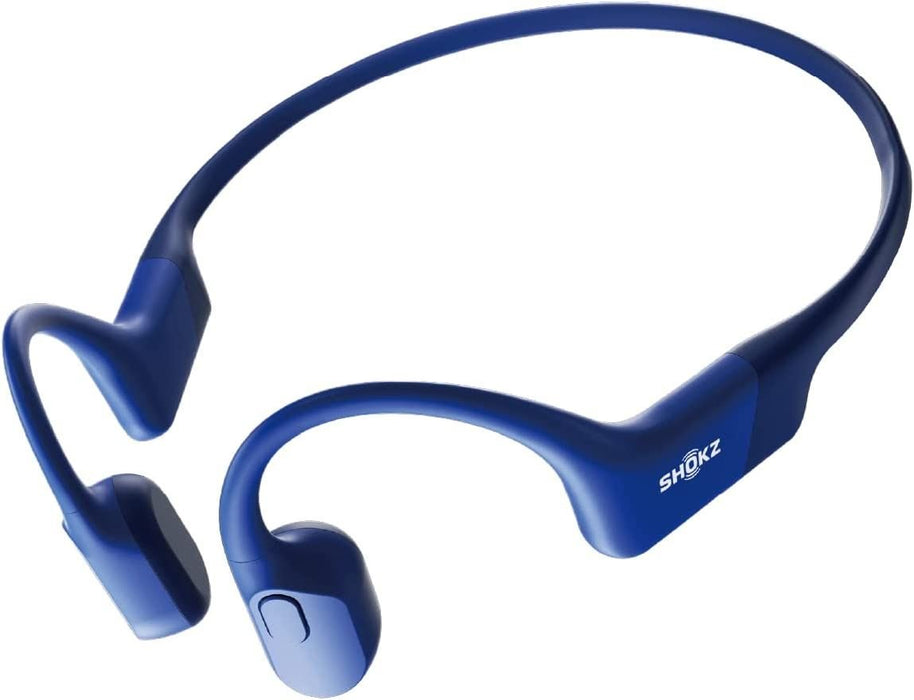 Aftershokz Shokz OpenRun Bluetooth Headphones Sweatproof Earphones - BlueAfterShokz