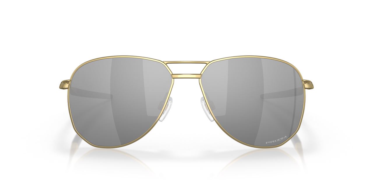 Oakley Contrail Sunglasses Square Black Lenses Satin Gold Frame Outdoor Glasses