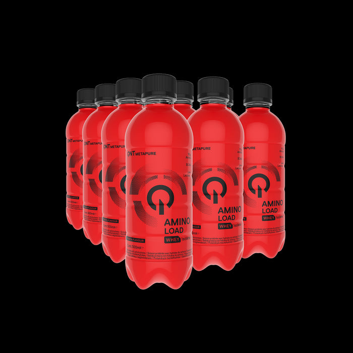 QNT Amino Load Highly Purified Whey Protein & Complex Carbs (Punch) 24 x 500ml