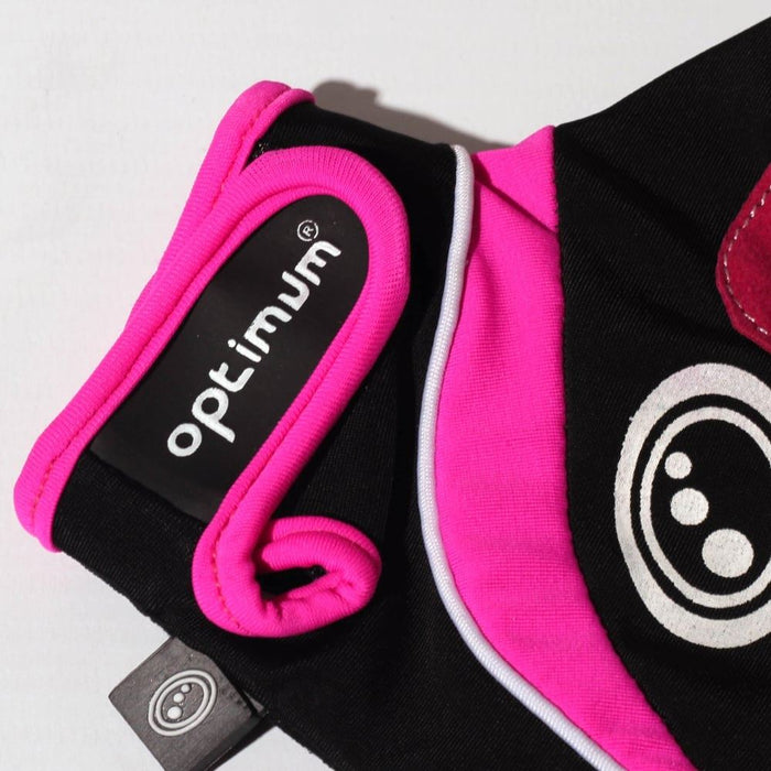 Optimum Sports Ladies Cycling Gloves Nitebrite High Vis Half FingerOptimum