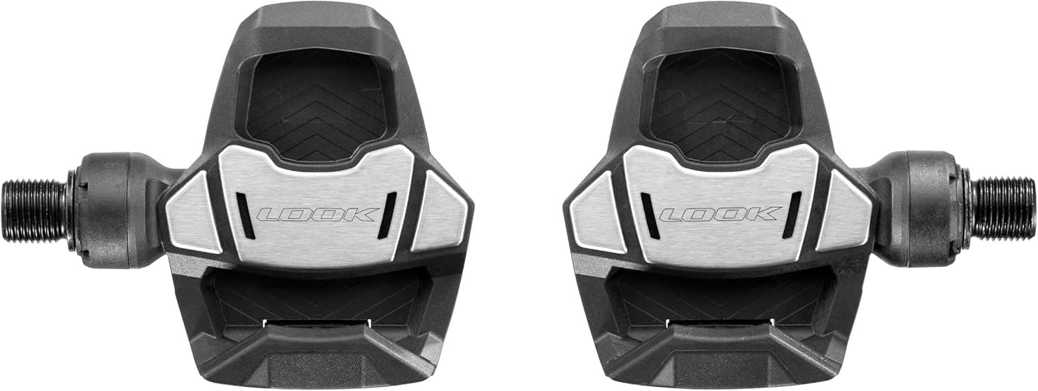 Look Keo Blade Carbon Bike Pedals With Wide Platform, Aero Clipless Design