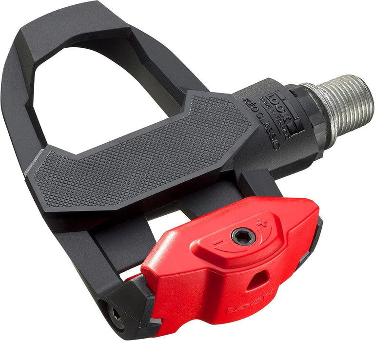 Look Keo Classic 3 Road Bike Pedals Large With Adjustable Tension Black/Red