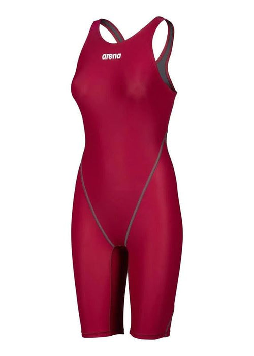 Arena Women Swimming Suit Deep Red Powerskin ST 2.0 Next Racing Onepiece Wetsuit