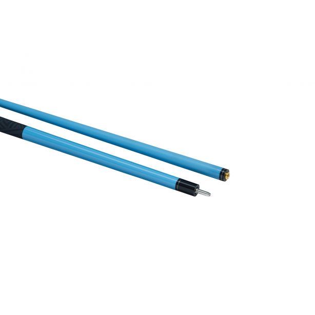 Powerglide  Quanta Pool Cue 2 Piece 57" Carbon Fibre Composite 10mm Tip - Blue