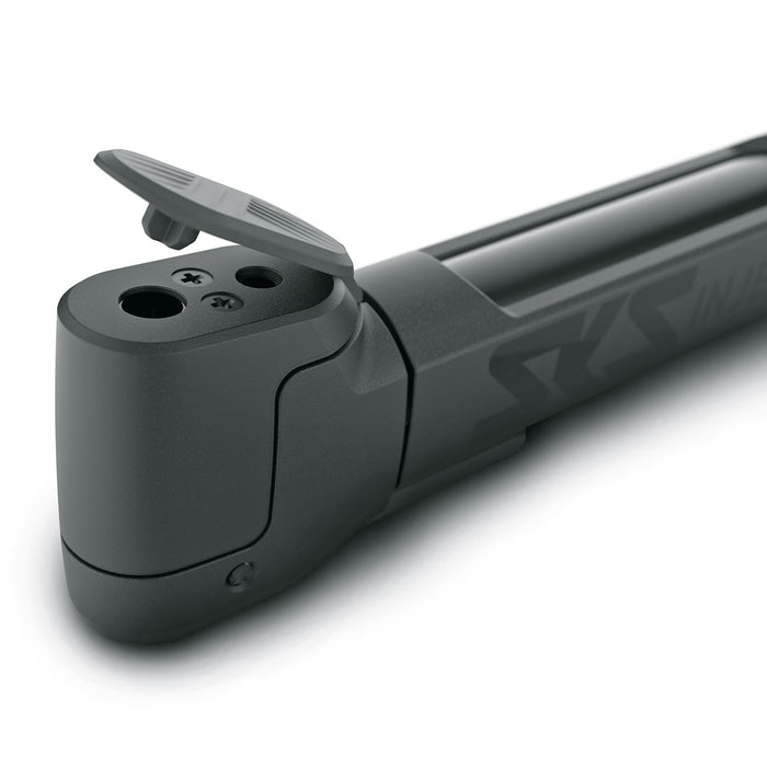 SKS INJEX Plus Mini Bike Tyre Pump With Telescopic Function Ergonomic Grip