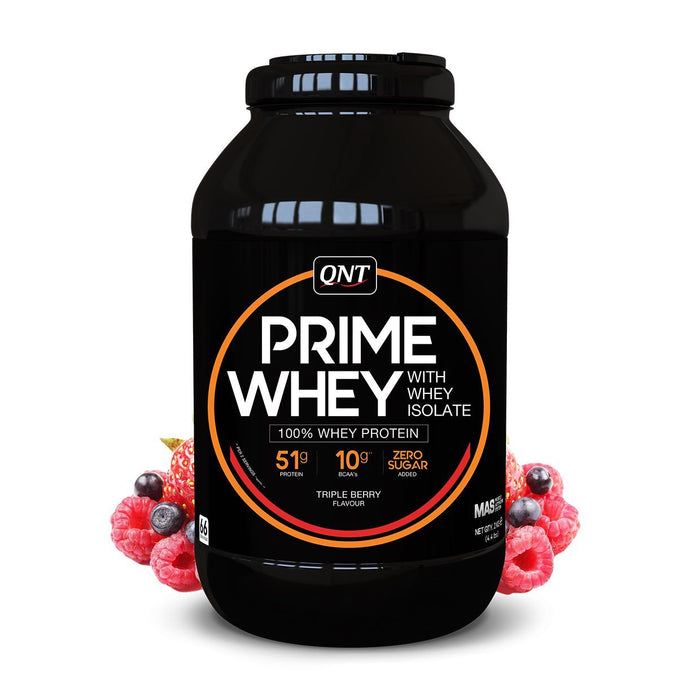 QNT Prime Whey Protein Powder 100% Whey Isolate - 908g