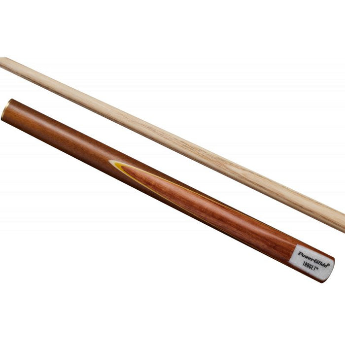 Powerglide Snooker Cue 3 Quarter Ash Shaft Hardwood 9.5mm Tip