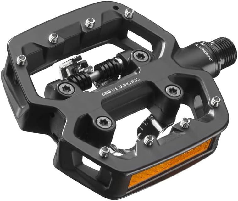 LOOK Geo Trekking Roc Pedals Hybrid Clipless & Flat For Urban & Trail Riding