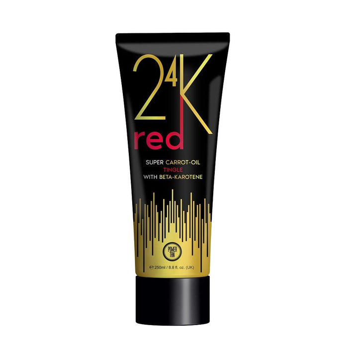 Power Tan 24K Red Super Carrot Oil Tanning Accelerator Lotion 250ml