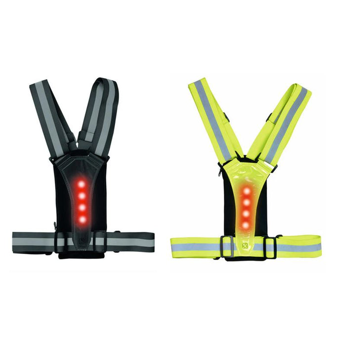 Ultimate Performance Stile Reflective LED Running Vest & Phone Carrier