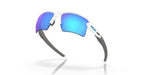 Oakley Flak 2.0 XL Sunglasses Prizm Sapphire Lenses Polished White Sports FrameOakley