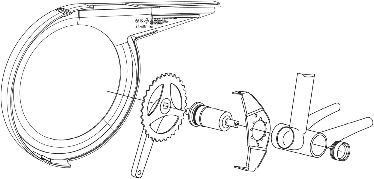 SKS Chainbow Chainguard Full Coverage Protection For Hub & Derailleur Gears