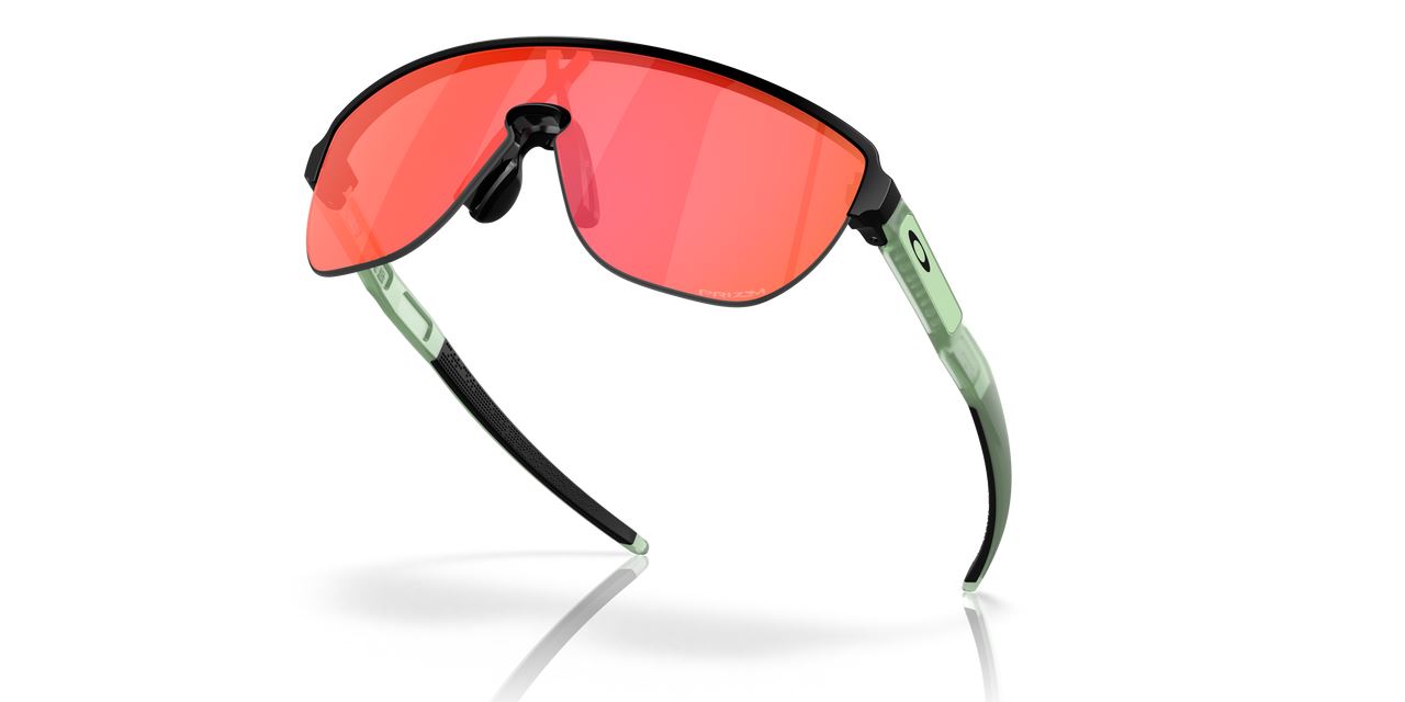Oakley Corridor Sunglasses Matte Black Sports Non Slip Frame Trail Torch Lenses