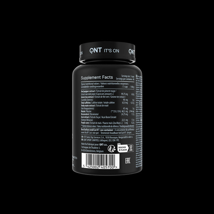 QNT Riptek Fat Burning Stimulator Burn Up To 12 X More Calories - 120 Caps