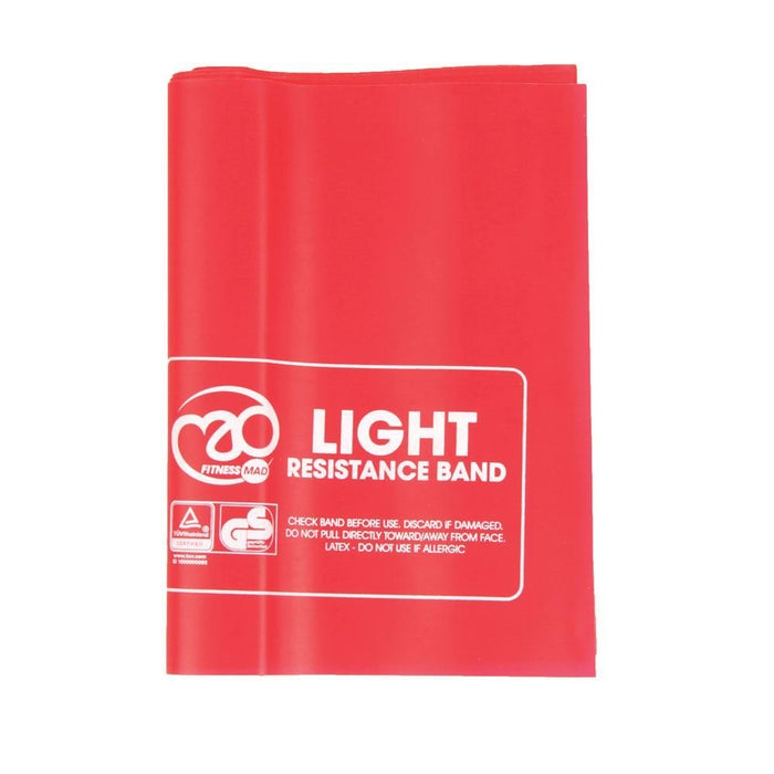 Fitness Mad Resistance Band Yoga Pilates Exercise Injury Therapy Latex - LightFitness Mad