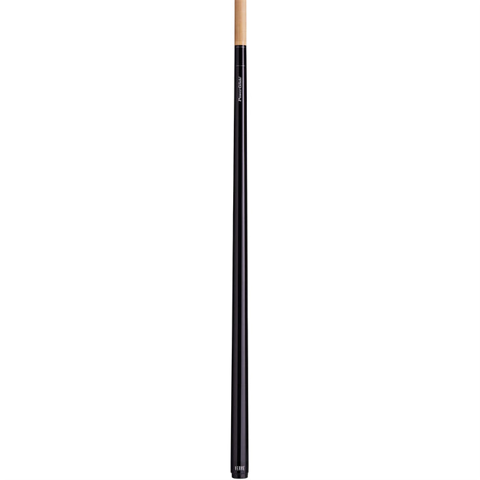 PowerGlide Verve Carbon Pool Cue 50/50 2 Piece Cue Maple Wrap - Black