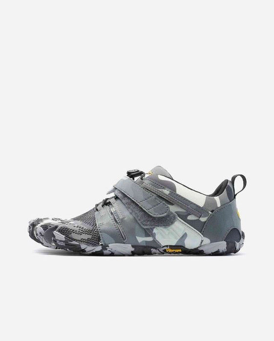 Vibram V - Train 2.0 Five Fingers Barefoot Feel Shoes Mens Trainers Grey / CamoVibram