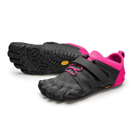 V - TRAIN 2.0 Womens Training Five Fingers Barefoot Feel Shoes Trainers - Black/PinkVibram