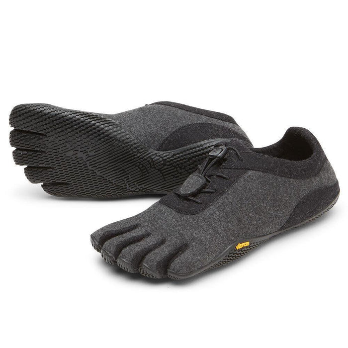 Vibram Womens KSO ECO Wool Fivefinger Shoes Barefoot Running Toe Trainers Black