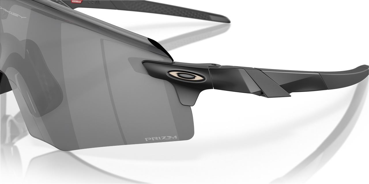 Oakley Encoder Sports Sunglasses Black Lenses Matte Black Frame Square Glasses