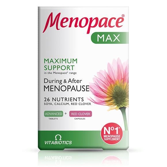 VITABIOTICS MENOPACE MAX 56 TABS / 28 CAPSULESVitabiotics