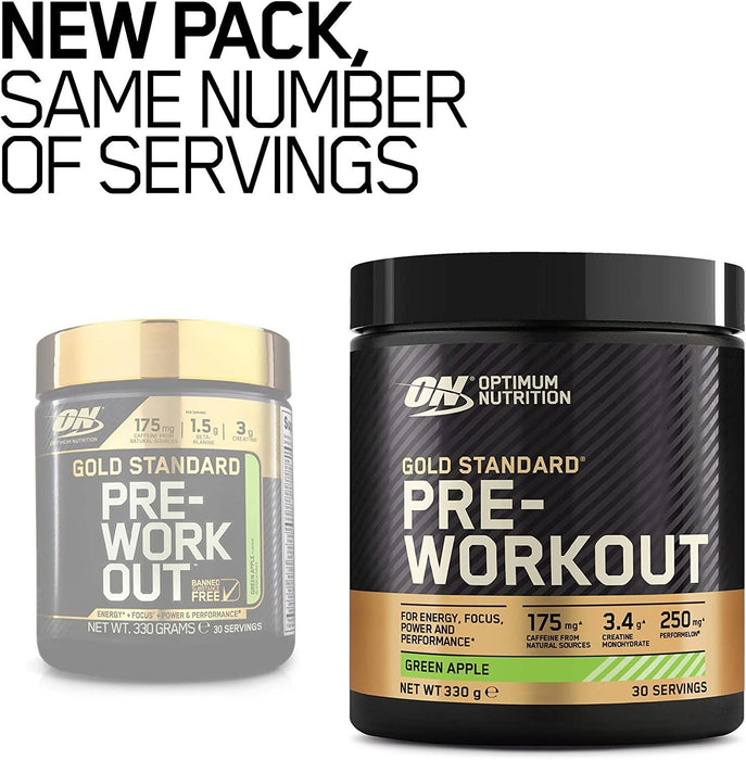 Optimum Nutrition Gold Standard Pre-workout Powder Energy Supplement