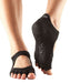 Toesox No Toe Bellarina Pilates Yoga Martial Arts Grip Socks BlackToeSox